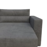 Silver Γωνιακός Καναπές Κρεβάτι με Αναστρέψιμη Γωνία Γκρι 245x148x94cm