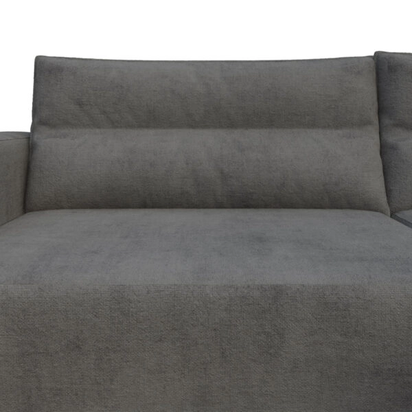 Silver Γωνιακός Καναπές Κρεβάτι με Αναστρέψιμη Γωνία Γκρι 245x148x94cm