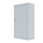 Ντουλάπα Linea Λευκή 120x60x215cm