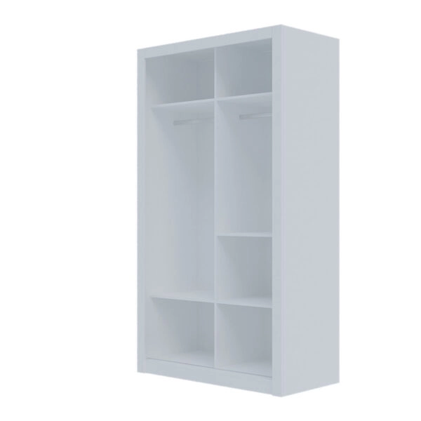 Ντουλάπα Linea Λευκή 120x60x215cm