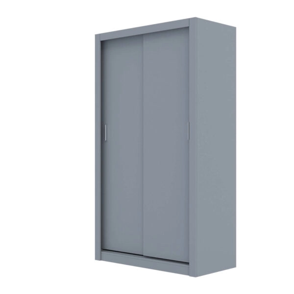 Ντουλάπα Linea Γκρι 120x60x215cm