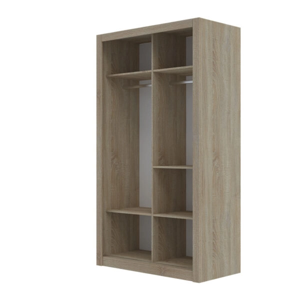 Ντουλάπα Linea Σονόμα με καθρέφτη 120x60x215cm