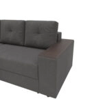 Triumph Γωνιακός Καναπές Κρεβάτι με Αναστρέψιμη Γωνία Γκρι 241x147x94cm