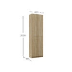 Σετ Εισόδου Reno-B Σονόμα 160x32x200cm