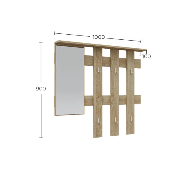 Σετ Εισόδου Reno-S Σονόμα 60x32x200cm