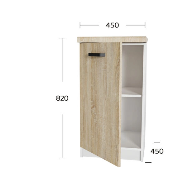 Anita Κάτω Ντουλάπι Σονόμα 45x60x82cm