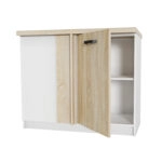 Anita Κάτω Γωνιακό Ντουλάπι Σονόμα 100x60x82cm.