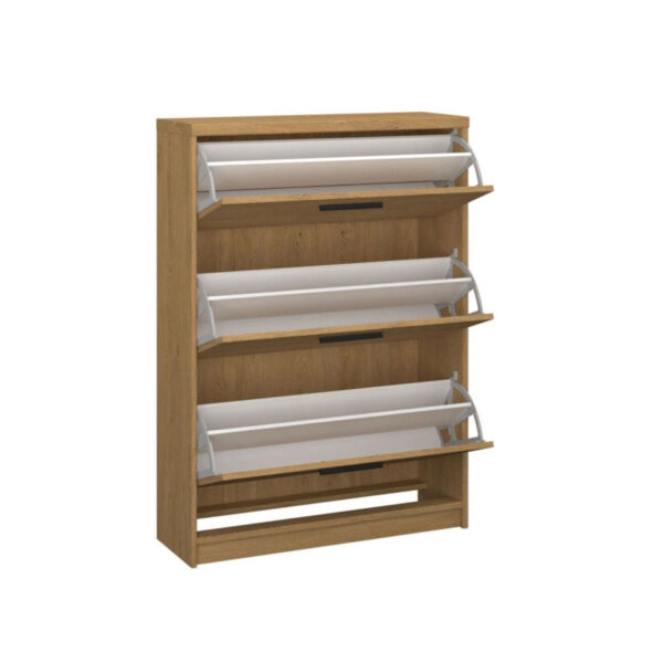 Παπουτσοθήκη Pavi 3K Βελανιδιά 84.3x28.8x118.4cm