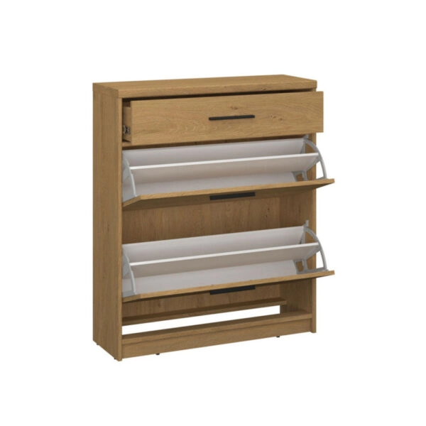 Παπουτσοθήκη Pavi 2K1S Βελανιδιά 84.3x28.8x101.3cm