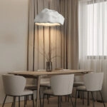 Φωτιστικό οροφής led Gkery E27 ps λευκό Φ52x30εκ