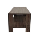 Τραπέζι σαλονιού Votalo I  σε καρυδί απόχρωση 90x50x45εκ