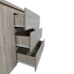 Μπουφές Kalya σε sonoma απόχρωση 220x49x89.5εκ