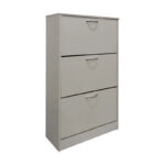 Παπουτσοθήκη Savaz  σε λευκή απόχρωση 60x24x114εκ