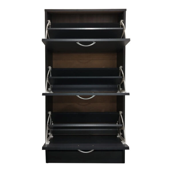 Παπουτσοθήκη Savaz σε ανθρακί απόχρωση 60x24x114εκ