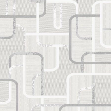 ΧΑΛΙ OSLO 5385/SF 456 IVORY-LIGHT GREY - 160cm x 230cm