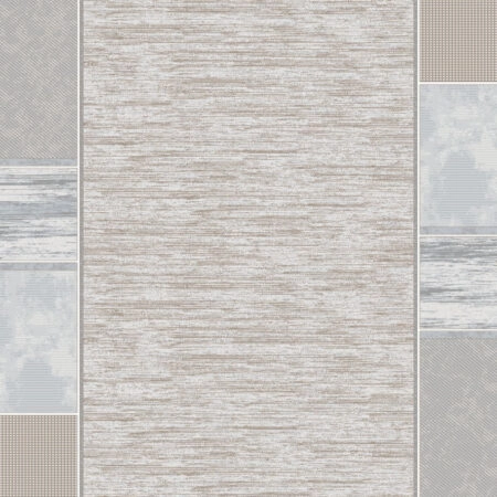ΧΑΛΙ VELVET MODERN 9249/Beige White - 200cm x 290cm