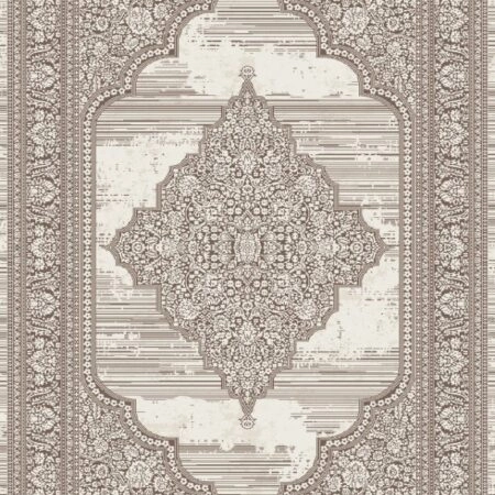 ΧΑΛΙ VELVET VINTAGE 9298/Vison - ΣΕΤ ΚΡΕΒΑΤΟΚΑΜΑΡΑΣ