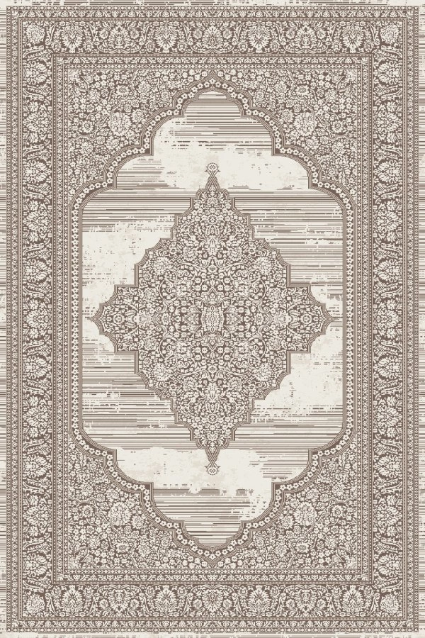 ΧΑΛΙ VELVET VINTAGE 9298/Vison - 160cm x 230cm