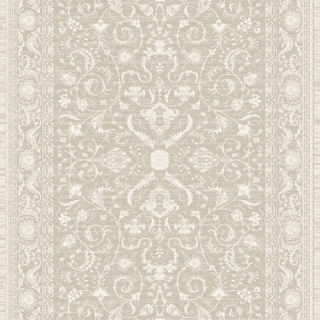 ΧΑΛΙ VELVET VINTAGE 9300/Cream - ΣΕΤ ΚΡΕΒΑΤΟΚΑΜΑΡΑΣ