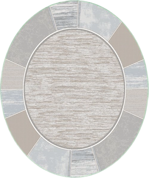 ΧΑΛΙ VELVET MODERN 9249/Beige White - 200cm x 290cm