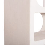 ΒΙΒΛΙΟΘΗΚΗ ΣΕΙΡΑ SANTORINI HM18062 MDF ΣΕ ΥΠΟΛΕΥΚΟ ΧΡΩΜΑ 80x38x180Yεκ.