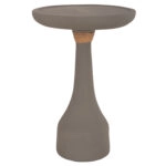 ΒΟΗΘΗΤΙΚΟ ΤΡΑΠΕΖΙ ΓΙΑ ΛΑΜΠΑΤΕΡ TORG HM18170.03 FIBER CEMENT ΓΚΡΙ Φ41x62Υεκ.