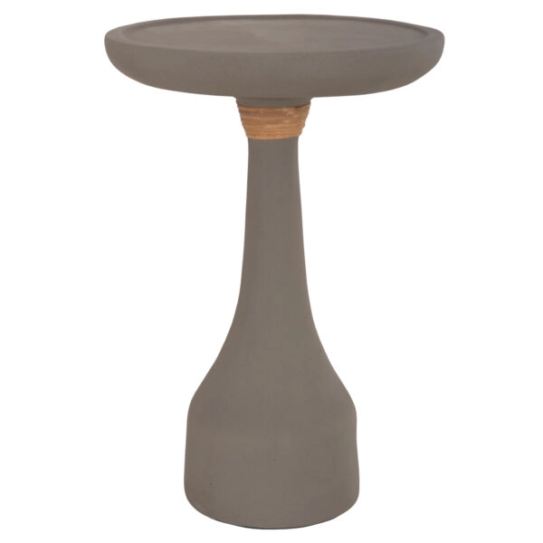 ΒΟΗΘΗΤΙΚΟ ΤΡΑΠΕΖΙ ΓΙΑ ΛΑΜΠΑΤΕΡ TORG HM18170.03 FIBER CEMENT ΓΚΡΙ Φ41x62Υεκ.