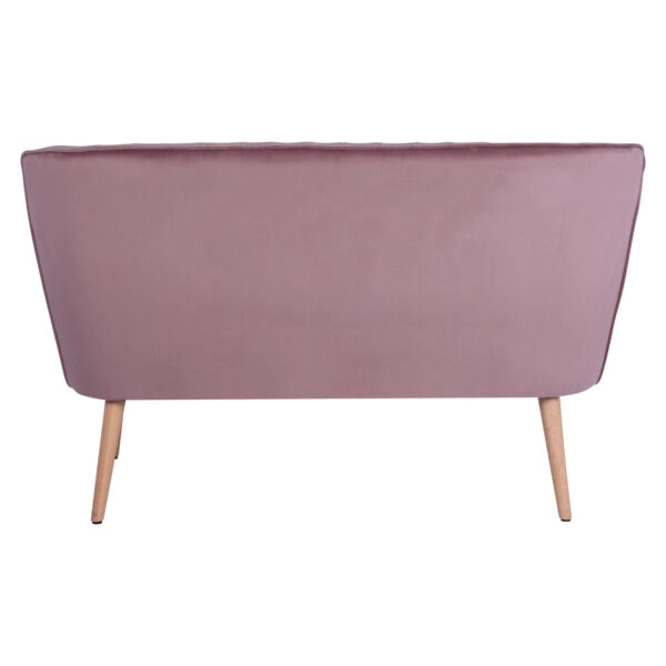 ΚΑΝΑΠΕΣ ANDY 2ΘΕΣΙΟΣ ΣΑΠΙΟ ΜΗΛΟ ΒΕΛΟΥΔΟ HM8401.02 128x70x77Υ εκ.