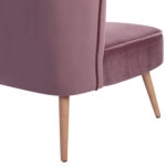 ΚΑΝΑΠΕΣ ANDY 2ΘΕΣΙΟΣ ΣΑΠΙΟ ΜΗΛΟ ΒΕΛΟΥΔΟ HM8401.02 128x70x77Υ εκ.