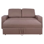 ΚΑΝΑΠΕΣ ΚΡΕΒΑΤΙ KANNA 2ΘΕΣΙΟΣ HM3082.04 ΜΕ ΜΠΕΖ ΥΦΑΣΜΑ 175x100x83 εκ.