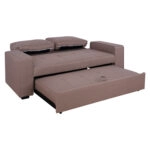 ΚΑΝΑΠΕΣ ΚΡΕΒΑΤΙ KANNA 2ΘΕΣΙΟΣ HM3082.04 ΜΕ ΜΠΕΖ ΥΦΑΣΜΑ 175x100x83 εκ.