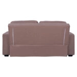 ΚΑΝΑΠΕΣ ΚΡΕΒΑΤΙ KANNA 2ΘΕΣΙΟΣ HM3082.04 ΜΕ ΜΠΕΖ ΥΦΑΣΜΑ 175x100x83 εκ.