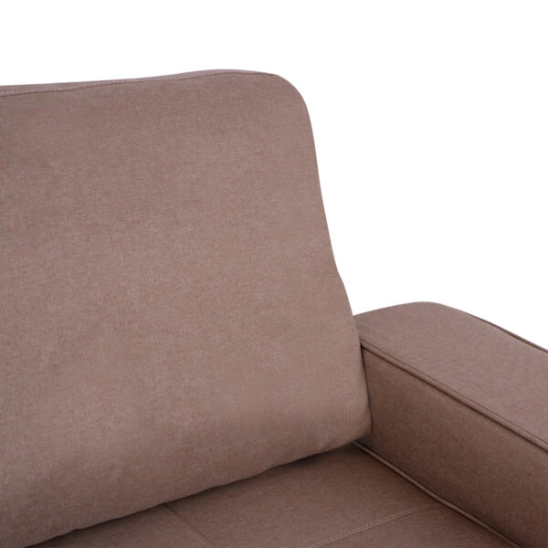 ΚΑΝΑΠΕΣ ΚΡΕΒΑΤΙ KANNA 2ΘΕΣΙΟΣ HM3082.04 ΜΕ ΜΠΕΖ ΥΦΑΣΜΑ 175x100x83 εκ.