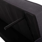 ΚΑΝΑΠΕΣ ΚΡΕΒΑΤΙ SALVADOR HM3150.01 ΓΚΡΙ ΜΕ 2 ΠΛΑΙΝΑ ΜΑΞΙΛΑΡΙΑ 224X88X84Y εκ.