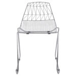 ΚΑΡΕΚΛΑ ΜΕΤΑΛΛΙΚΗ ΑΣΗΜΙ ICARUS HM8010.10 54x57x79cm