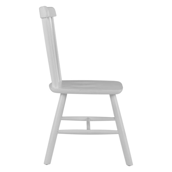 ΞΥΛΙΝΗ ΚΑΡΕΚΛΑ LUCIEN HM8645.03 ΣΕ ANTIQUE-ΛΕΥΚΗ ΑΠΟΧΡΩΣΗ 48x54x86 εκ.