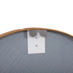 ΚΑΘΡΕΠΤΗΣ ΤΟΙΧΟΥ ΣΕΙΡΑ ARCHER HM4498.30 ΠΛΑΙΣΙΟ ΣΤΡΟΓΓΥΛΟ ΑΛΟΥΜΙΝΙΟΥ ΧΡΥΣΟ Φ80εκ