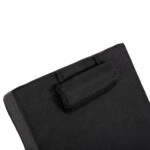 ΜΑΞΙΛΑΡΙ ΞΑΠΛΩΣΤΡΑΣ TEXTILENE SIFNOS ΜΑΥΡΟ HM11761.01 198(119+79)x70x20Yεκ.