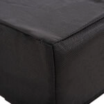 ΜΑΞΙΛΑΡΙ ΞΑΠΛΩΣΤΡΑΣ TEXTILENE SIFNOS ΜΑΥΡΟ HM11761.01 198(119+79)x70x20Yεκ.