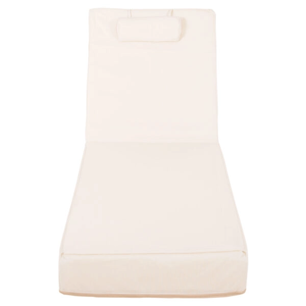 ΜΑΞΙΛΑΡΙ ΞΑΠΛΩΣΤΡΑΣ TEXTILENE SIFNOS ΜΠΕΖ HM11761.02 198(119+79)x70x20Yεκ.