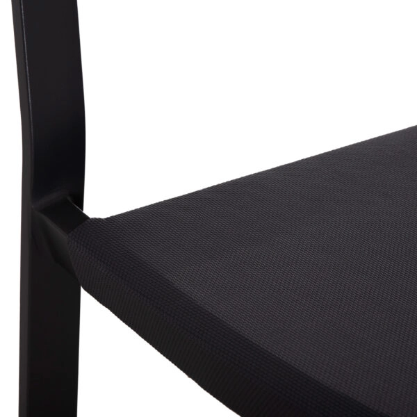 ΠΟΛΥΘΡΟΝΑ ΑΛΟΥΜΙΝΙΟΥ HM5891.01 ΑΝΘΡΑΚΙ ΣΚΕΛΕΤΟΣ&TEXTLINE-ΜΠΕΖ RATTAN 56x60x81,5Υ εκ.