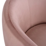 ΠΟΛΥΘΡΟΝΑ ΑΠΟ ΒΕΛΟΥΔΟ ΣΑΠΙΟ ΜΗΛΟ ΜΕ ΧΡΥΣΗ ΒΑΣΗ ARIEN HM8403.02 80x75x82Υ εκ.