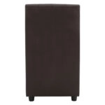 ΠΟΛΥΘΡΟΝΑ LANDON HM3162.03 ΑΠΟ ΤΕΧΝΟΔΕΡΜΑ ΣΕ ΚΑΦΕ ΑΠΟΧΡΩΣΗ 51x66x93Υ εκ.