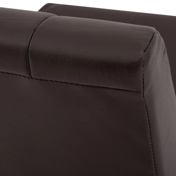 ΠΟΛΥΘΡΟΝΑ LANDON HM3162.03 ΑΠΟ ΤΕΧΝΟΔΕΡΜΑ ΣΕ ΚΑΦΕ ΑΠΟΧΡΩΣΗ 51x66x93Υ εκ.