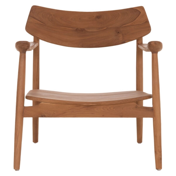 ΠΟΛΥΘΡΟΝΑ LOUNGE RANGER HM18255.01 ΞΥΛΟ TEAK ΣΕ ΦΥΣΙΚΟ 70x73x73Υεκ.