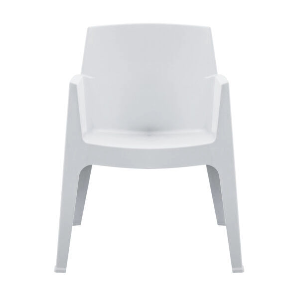 ΠΟΛΥΘΡΟΝΑ ΠΟΛΥΠΡΟΠΥΛΕΝΙΟΥ SLEEK HM6370.01 ΛΕΥΚΗ 57x56x82,5Υεκ.