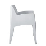 ΠΟΛΥΘΡΟΝΑ ΠΟΛΥΠΡΟΠΥΛΕΝΙΟΥ SLEEK HM6370.01 ΛΕΥΚΗ 57x56x82,5Υεκ.