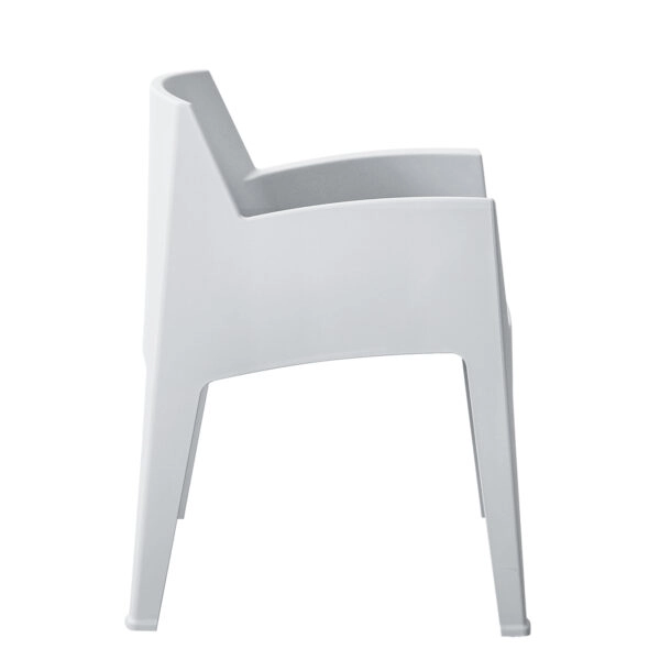 ΠΟΛΥΘΡΟΝΑ ΠΟΛΥΠΡΟΠΥΛΕΝΙΟΥ SLEEK HM6370.01 ΛΕΥΚΗ 57x56x82,5Υεκ.