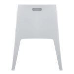 ΠΟΛΥΘΡΟΝΑ ΠΟΛΥΠΡΟΠΥΛΕΝΙΟΥ SLEEK HM6370.01 ΛΕΥΚΗ 57x56x82,5Υεκ.