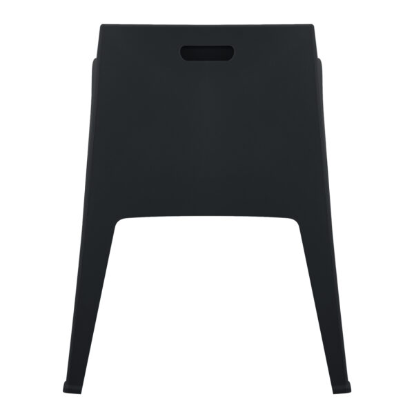 ΠΟΛΥΘΡΟΝΑ ΠΟΛΥΠΡΟΠΥΛΕΝΙΟΥ SLEEK HM6370.02 ΜΑΥΡΗ 57x56x82,5Υεκ.